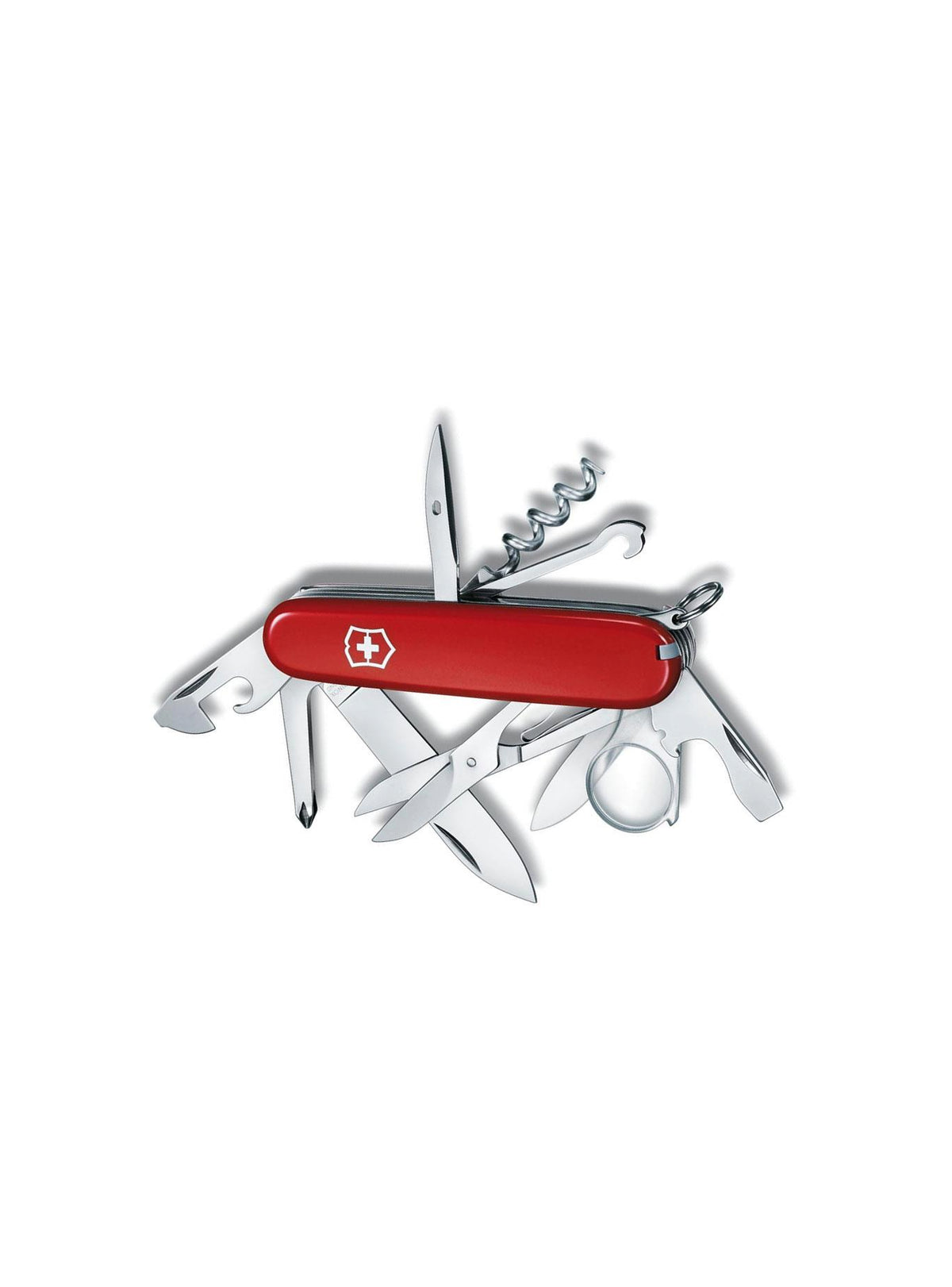 Victorinox Explorer Swiss Army Knife with 16 Functions and Magnifying Glass