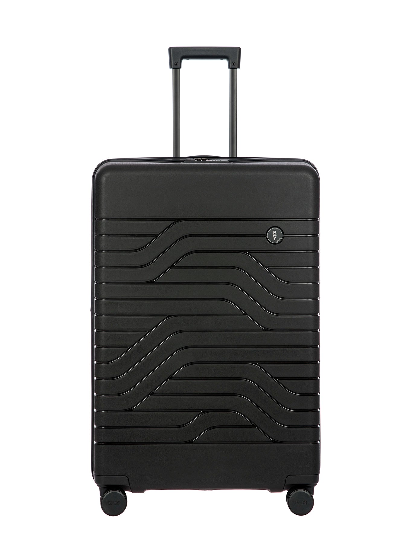 Bric's Ulisse Expandable XL Trolley: 79 cm 4-Wheel in black; ocean-blue; grey