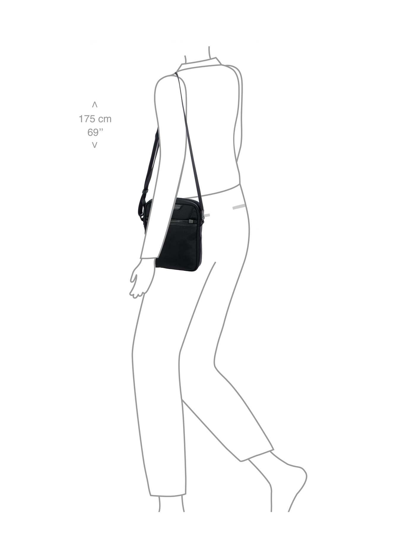 Porsche Design Roadster Evo Shoulder Bag XS
