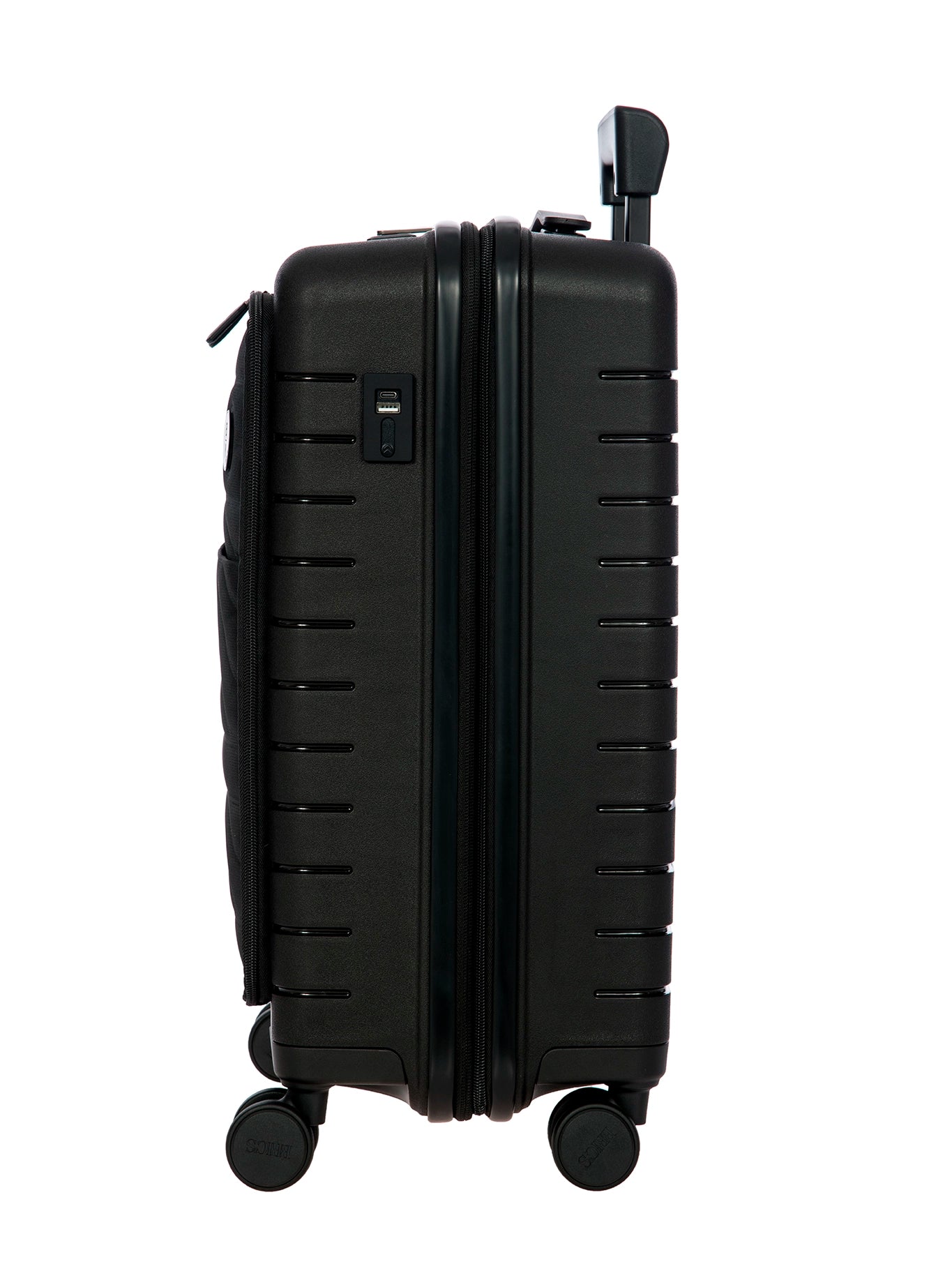 Bric's Ulisse Carry-On Trolley with Pocket: 55 cm Expandable in forest - image 8