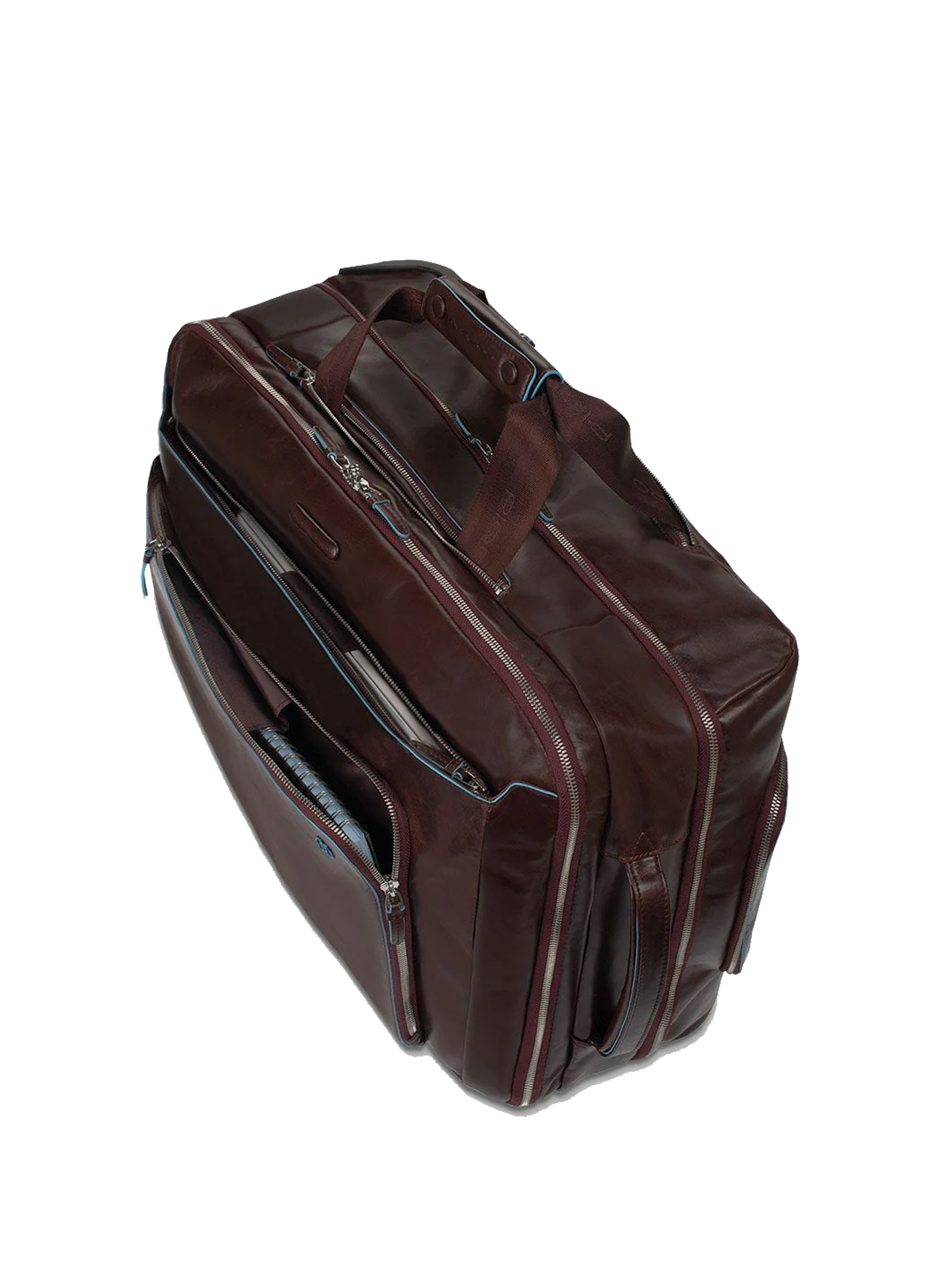 Piquadro Cabin size suitcase w/garment sleeve