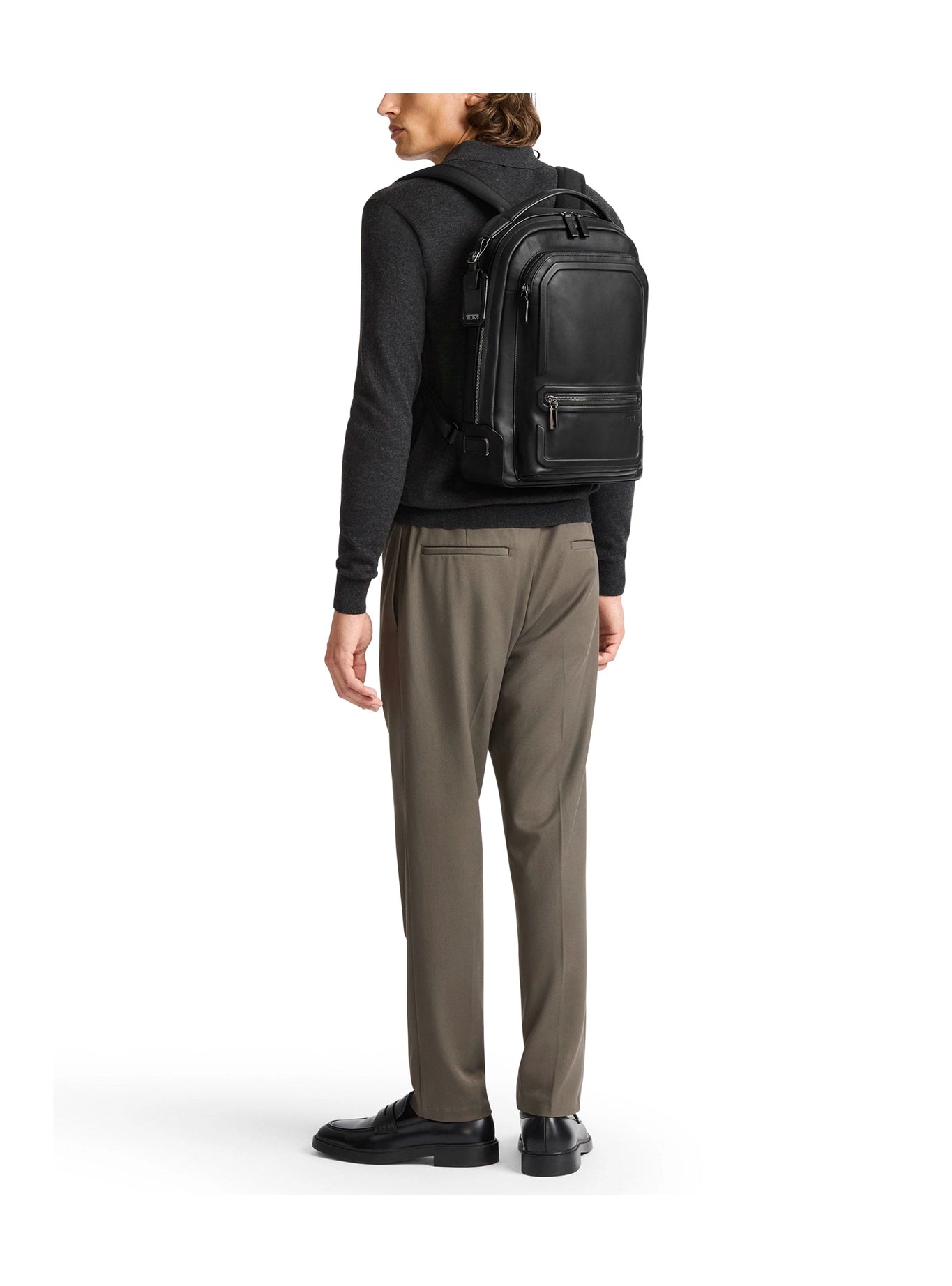 Mochila TUMI Bradner em Pele