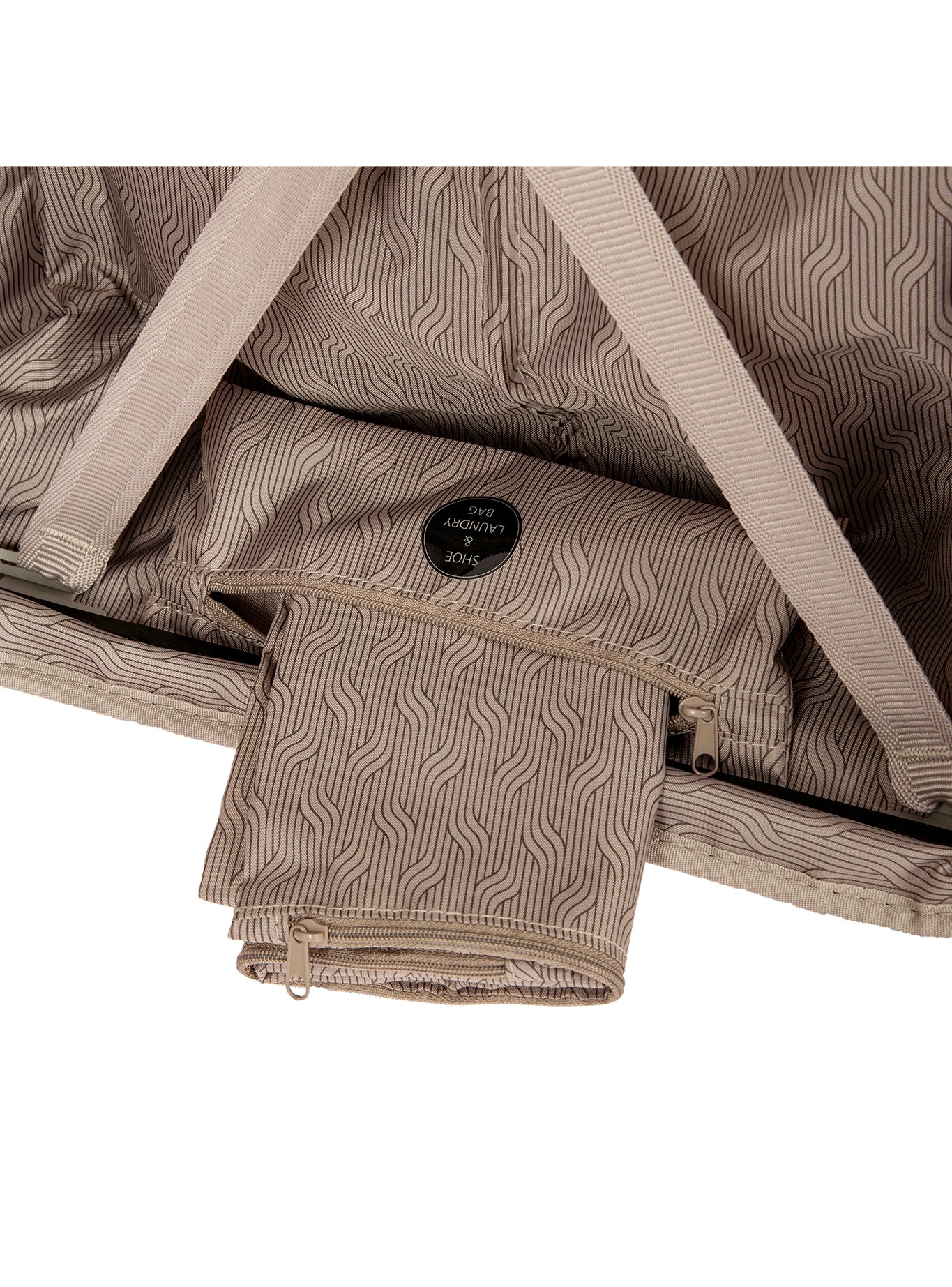 Bric's Ulisse Expandable Medium Trolley | 65 cm 4-Wheel Suitcase in olive - handle