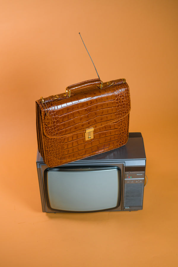 I'santi Vintage Briefcase