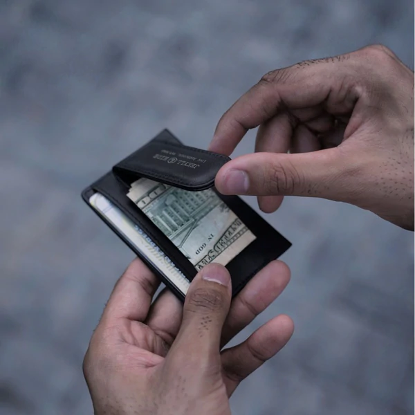 Jekyll and Hide Money Clip Card Holder