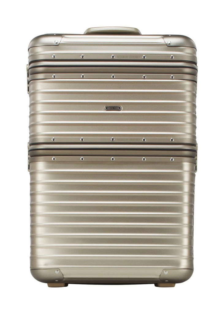 Rimowa Classic Flight Wine Case Topaz Gold Japan Travel Case Capacity 100L  New