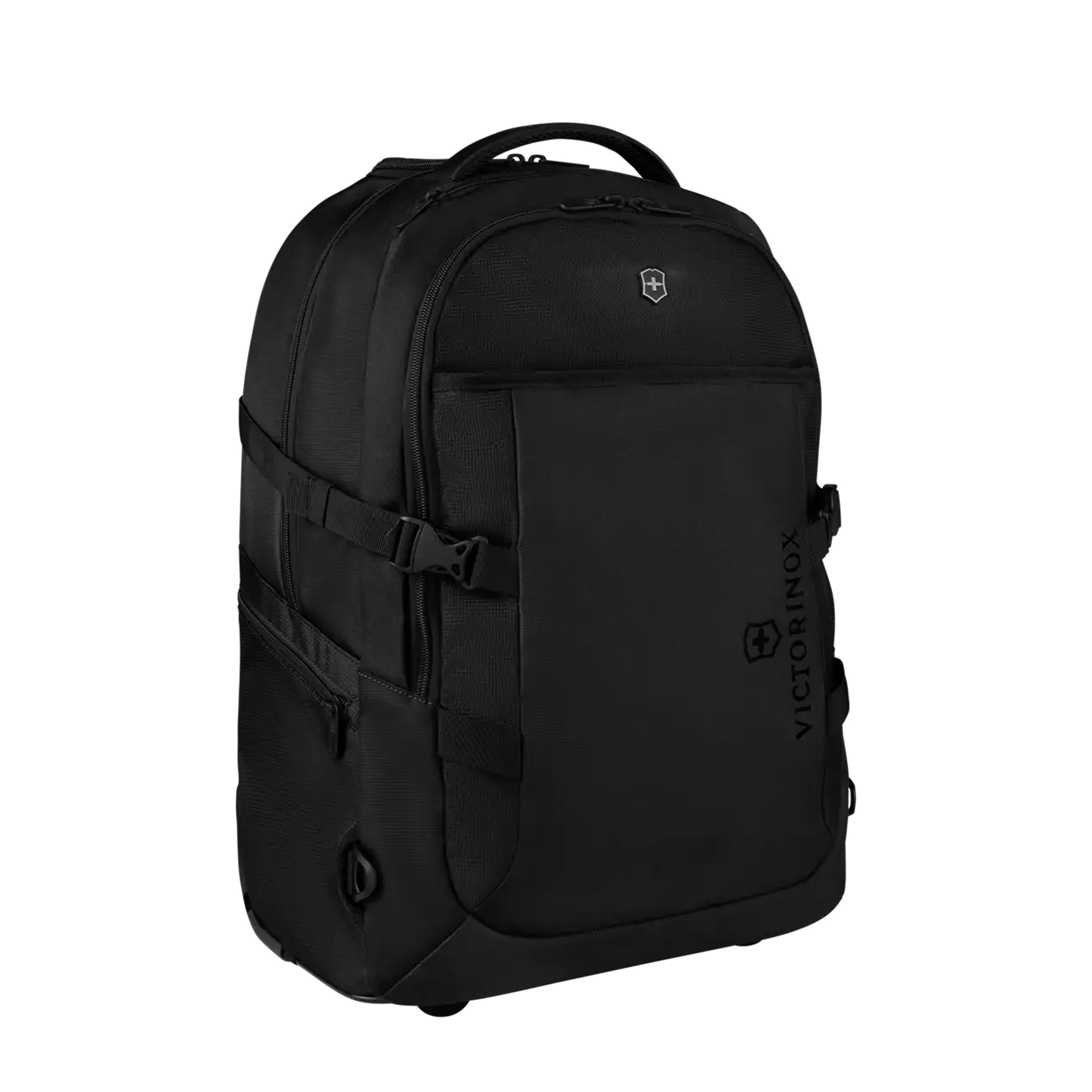 VICTORINOX - VX Sport Evo, Backpack on Wheels, Black/Black