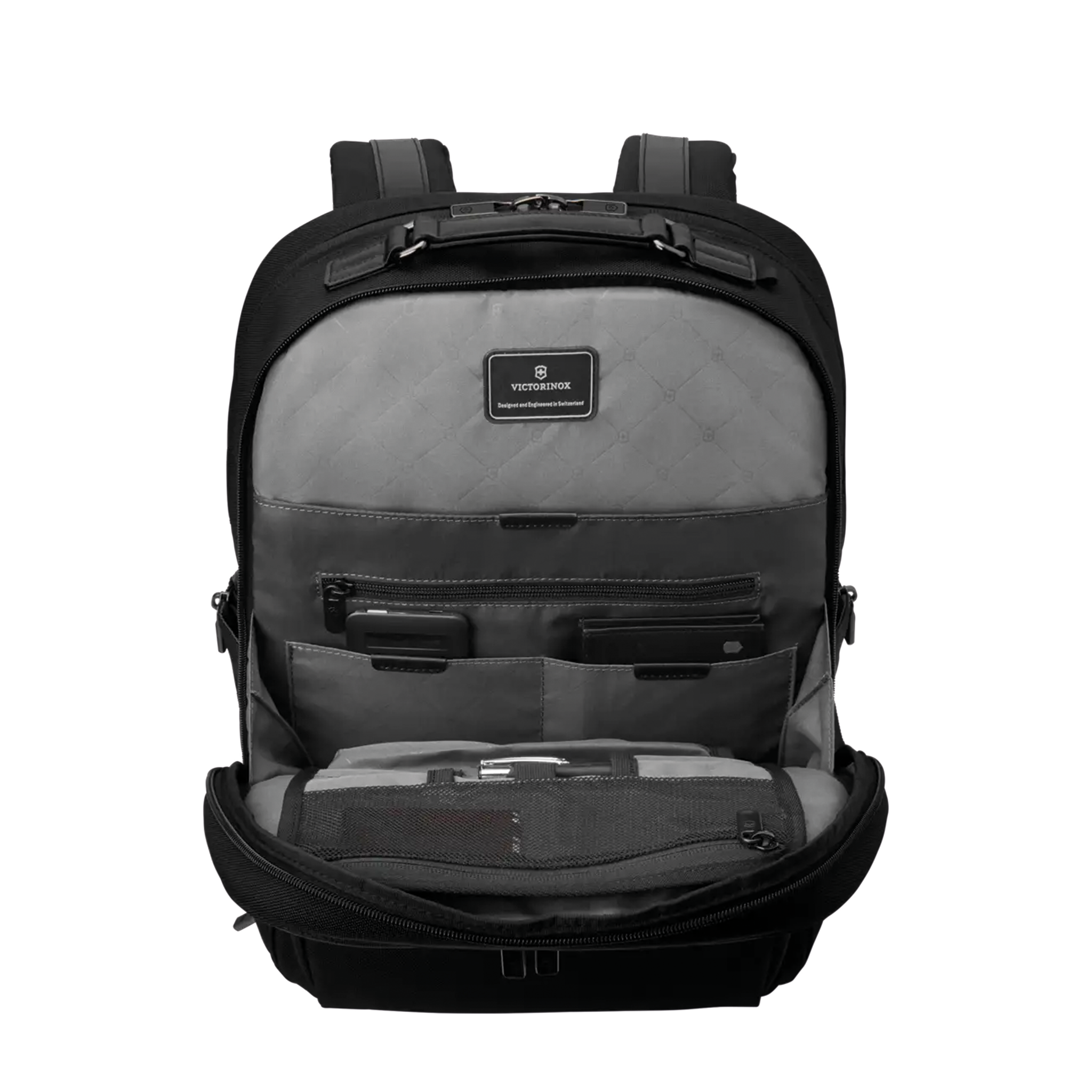 VICTORINOX - Werks Professional Cordura, Deluxe Backpack, Black