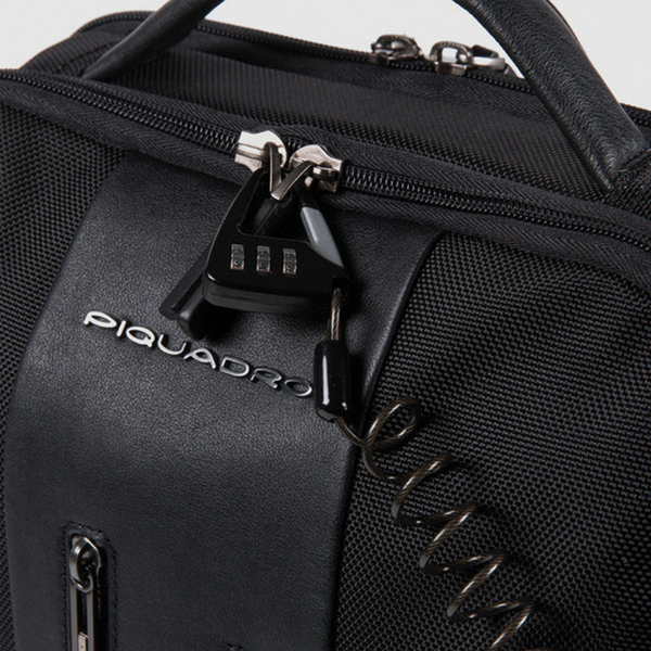 Piquadro Computer backpack 15,6" in recycled fabric