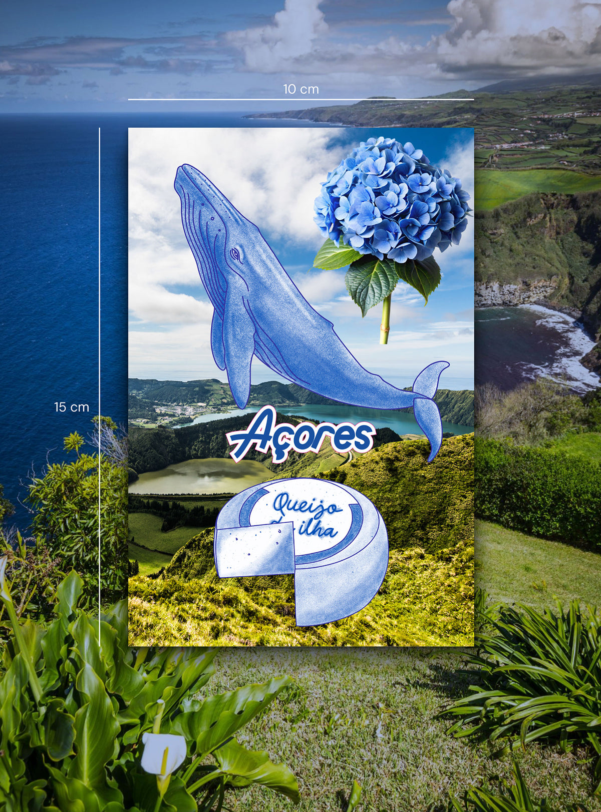 Baleia à Vista – Azores Sticker Pack
