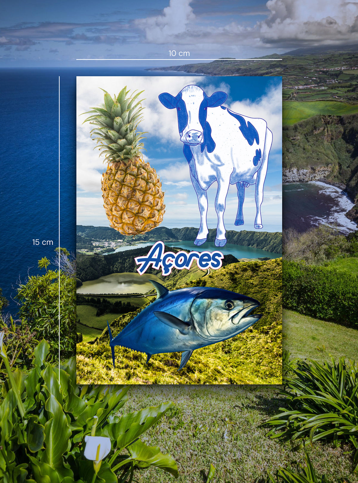 Coração Atlântico – Azores Sticker Pack