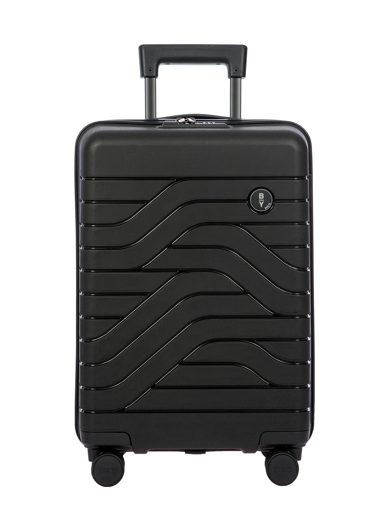 Bric's Ulisse Carry-On Trolley 55 cm: 4-Wheel Hard-Shell in black; olive; ocean-blue; mango; pearl-pink