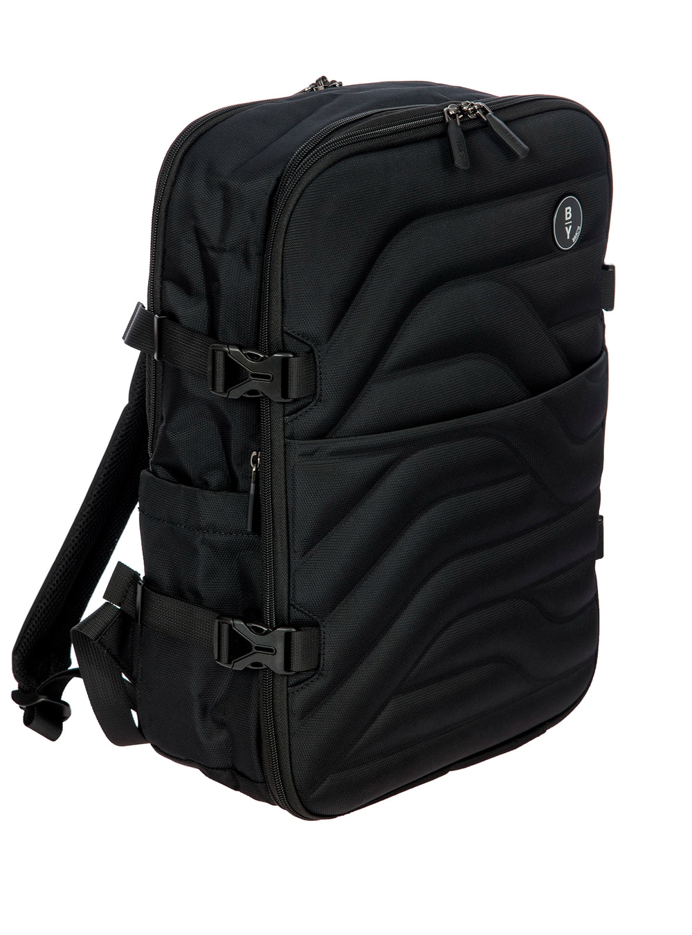 Bric's B|Y Expandable Underseat Backpack in black