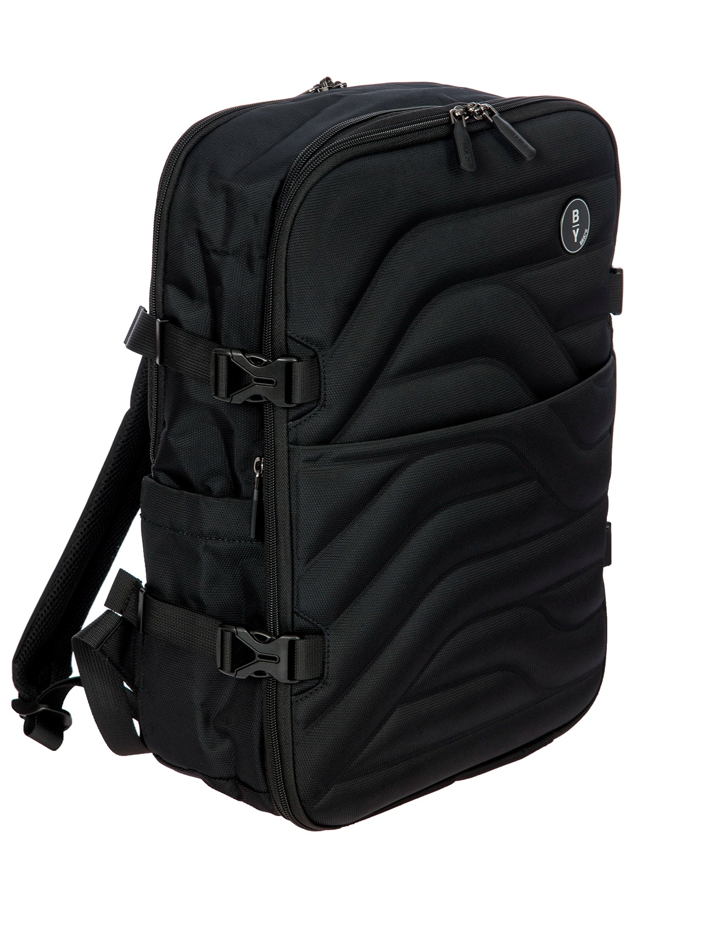Bric's Ulisse Expandable Underseat Backpack in ocean-blue - waterproof; adjustable-size