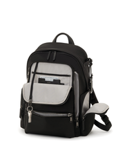 TUMI Celina Backpack: Laptop Backpack for Work & Travel in black - nylon; leather