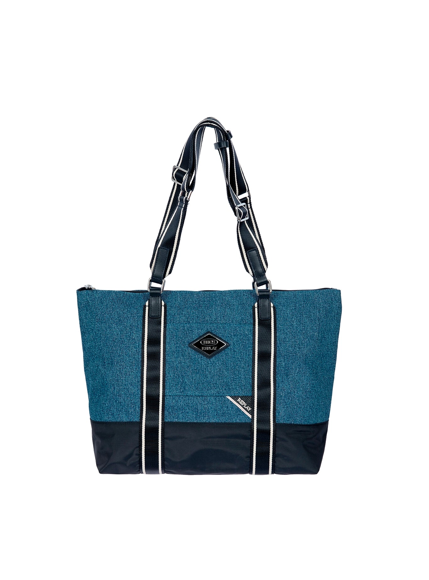 Bric's x Replay Sportina 3-in-1 Bag in Recycled Denim