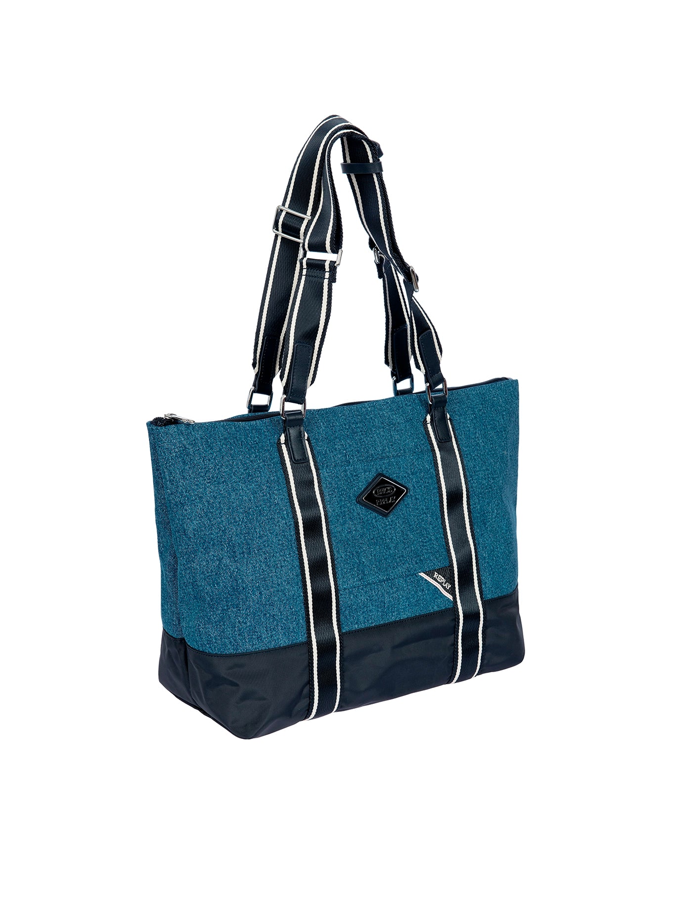 Bric's x Replay Sportina 3-in-1 Bag in Recycled Denim
