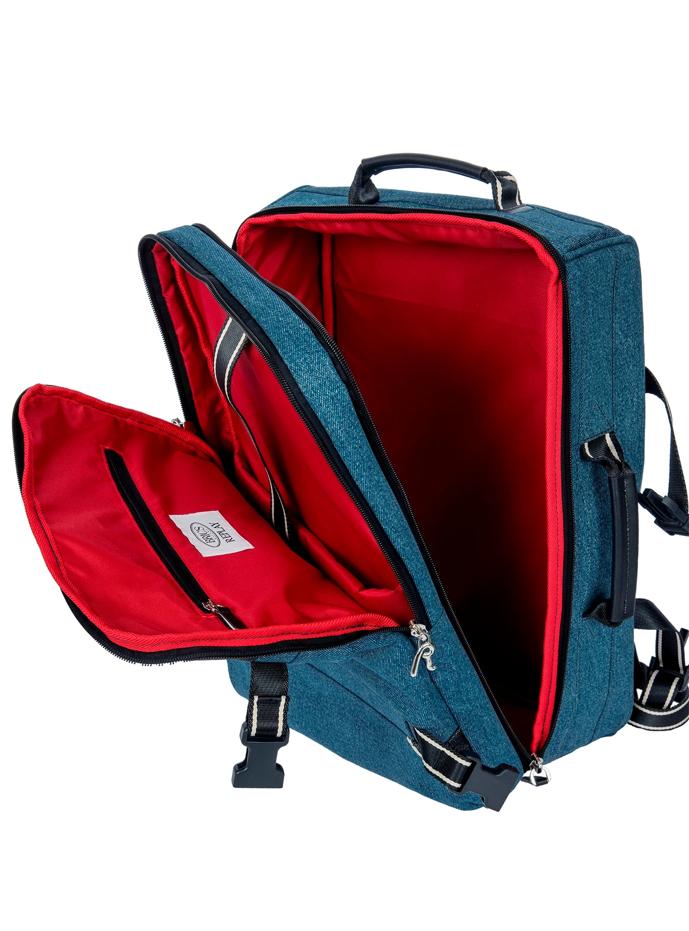 Bric's x Replay Underseat Backpack in Recycled Denim