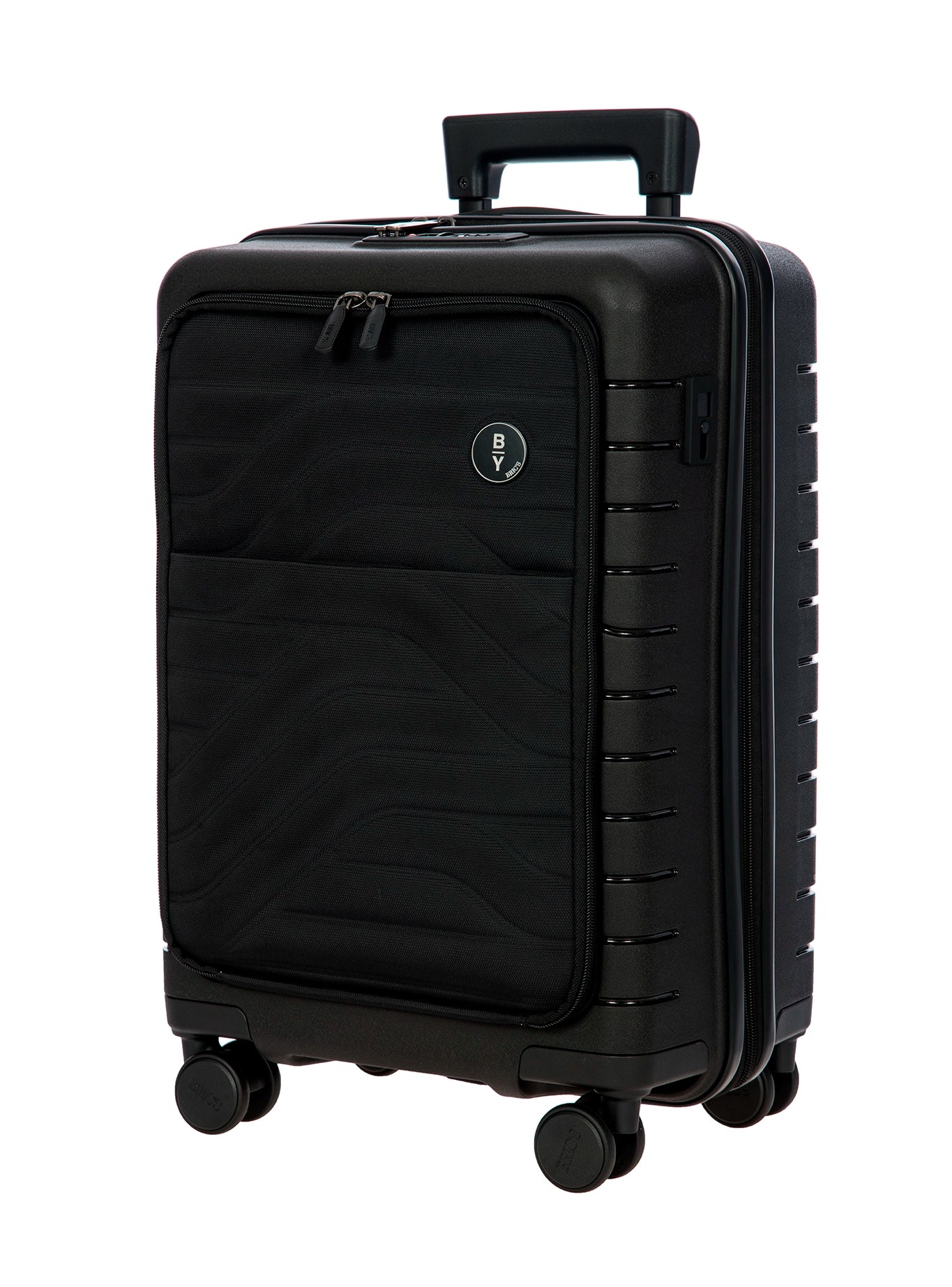 Bric's Ulisse Carry-On Trolley with Pocket: 55 cm Expandable in forest - 4-wheel