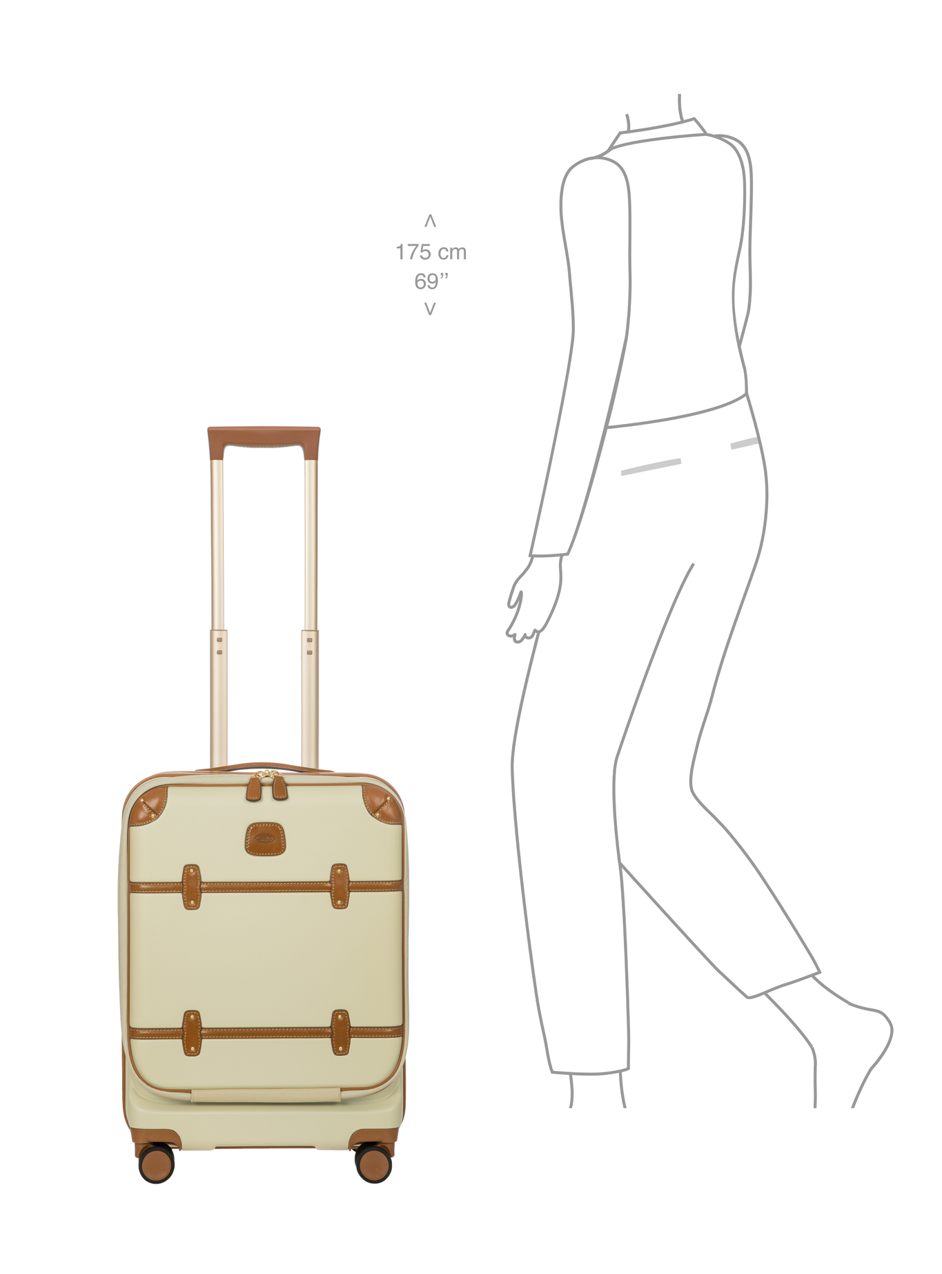 Bric's Bellagio Cabin Trolley w/ pocket