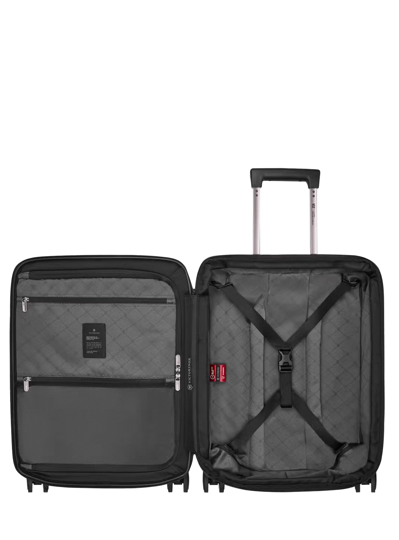 Victorinox Mythic Global Carry-On in black - tsa-approved; wheeled; four-wheel-spinner