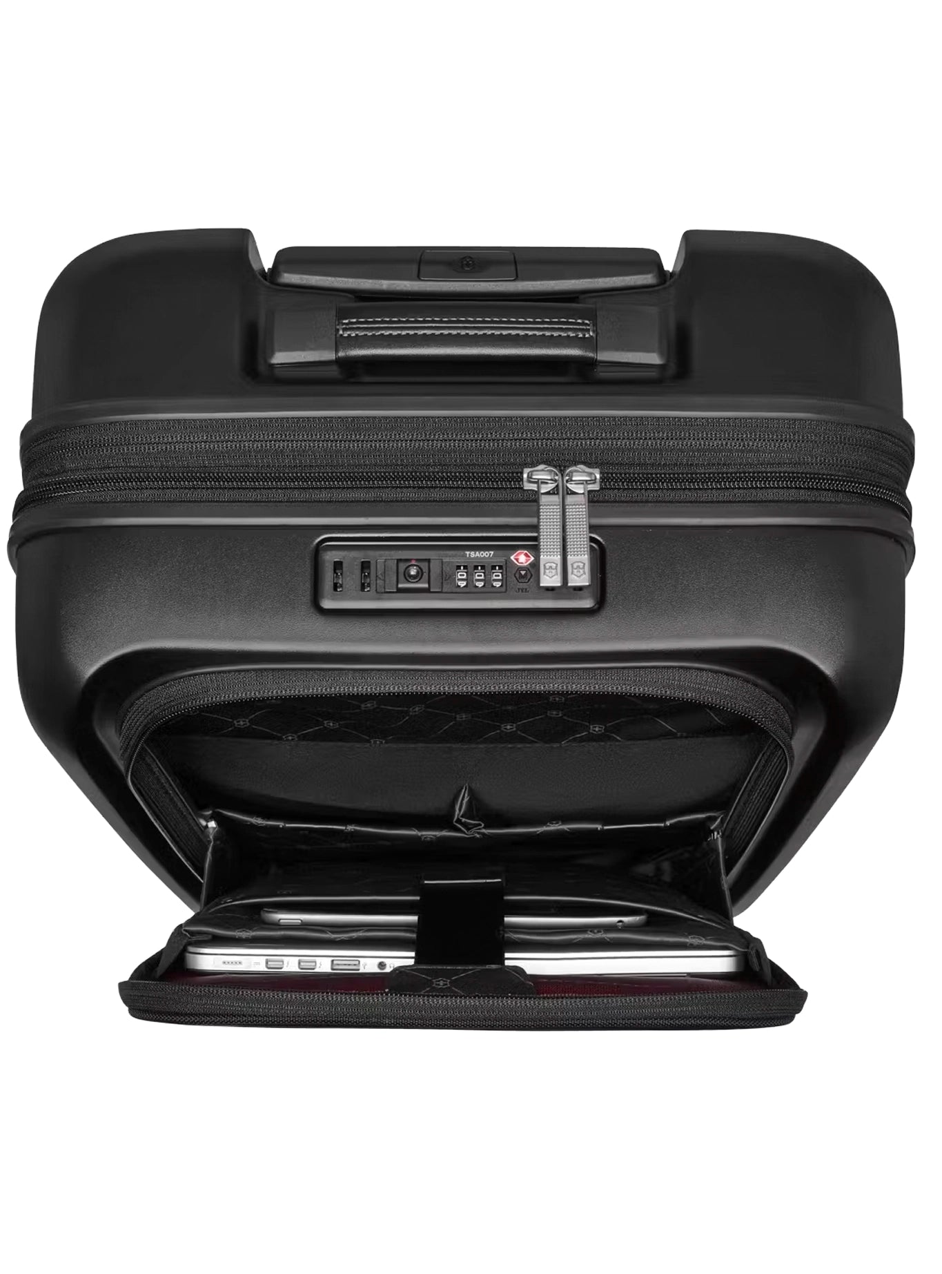 Victorinox Mythic Global Carry-On in black - built-in-compartments; external-pockets; laptop-compartment