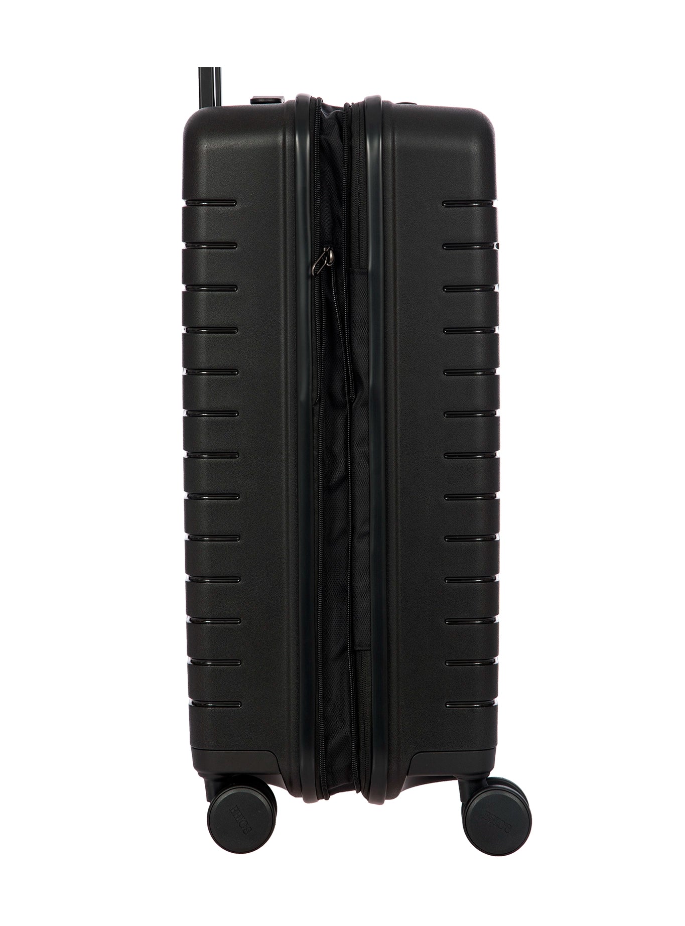 Bric's Ulisse Expandable Medium Trolley | 65 cm 4-Wheel Suitcase in olive - telescopic