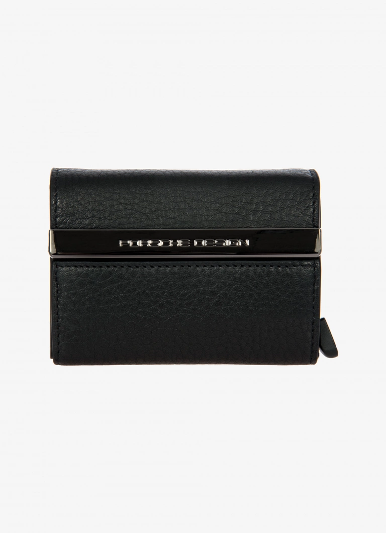 ☆COURONNE☆ Posie Card Wallet Black RCWGX24646BKX Designer fashion, Seoul-fully created | W Concept